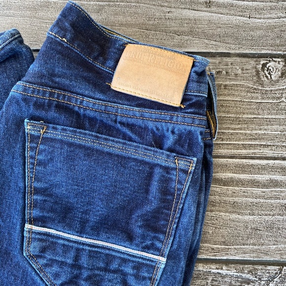 Men's True Religion Limited Edition Selvedge Denim - Picture 4 of 7